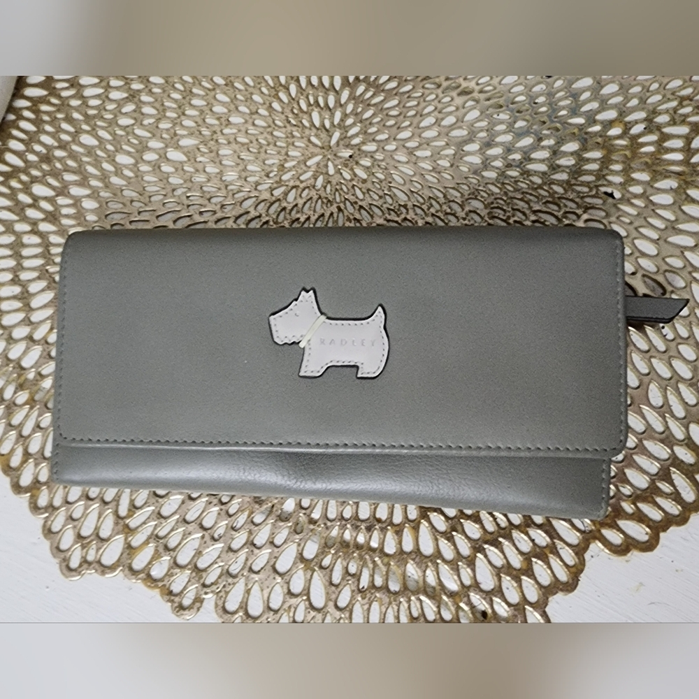 Radley LONDON GRAY LEATHER WALLET